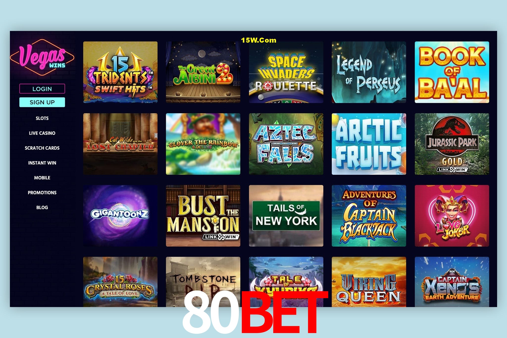 Welcome Bonus 80Bet